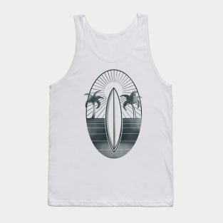 Surfing attitude Tank Top